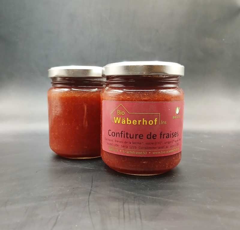 CONFITURE DE FRAISES - Bio-Wäberhof